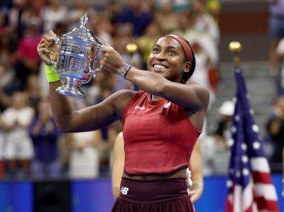 Coco Gauff 'burning so bright' after clinching historic US Open title