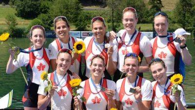 Canadian women's 8 rowing team clinches spot at Paris Olympics