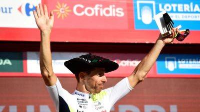 Rui Costa holds on to win stage 15 of Vuelta a Espana