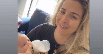 Gemma Atkinson shares 'first' with baby Thiago as Gorka Marquez prepares to leave home after latest short stint with family
