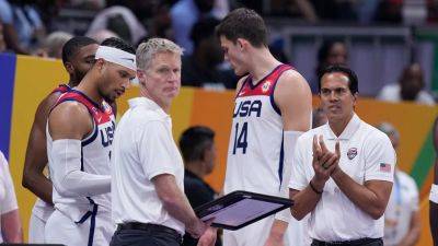 Steve Kerr - Michael Conroy - Team USA fails to medal at World Cup, loses bronze to Canada - foxnews.com - Serbia - Usa - Canada - Philippines - county Dillon - county Canadian - county Brooks