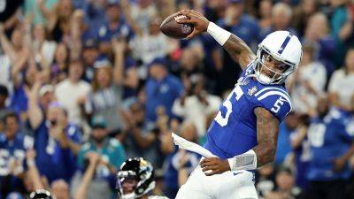Michael Hickey - Trevor Lawrence - Calvin Ridley - Anthony Richardson - Colts' Anthony Richardson scores first touchdown of NFL career - foxnews.com