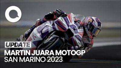 Valentino Rossi - Francesco Bagnaia - Dani Pedrosa - Jorge Martín - Marco Bezzecchi - Martin Juara MotoGP San Marino 2023, Dua Murid Rossi Sengit - sport.detik.com - San Marino