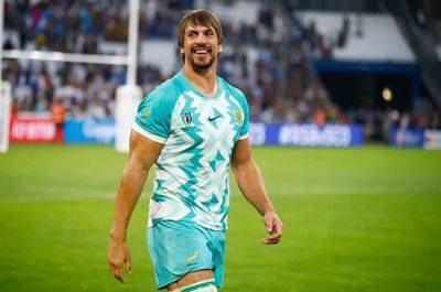 Eben Etzebeth - Jacques Nienaber - Springboks face tense wait to hear extent of Etzebeth injury following 'slippery' win - news24.com - France - Scotland - South Africa