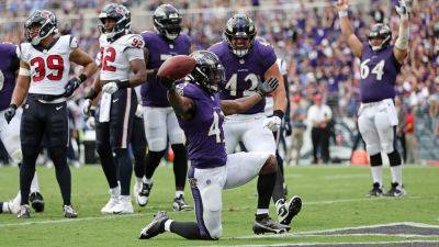 Odell Beckham-Junior - John Harbaugh - Star - Ravens dominate Texans to get first win of season at home - foxnews.com - county Patrick - state Maryland
