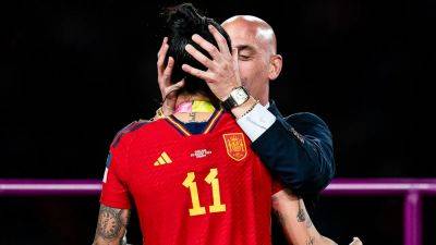 Jenni Hermoso - Luis Rubiales - Jennifer Hermoso - Luis Rubiales resigns as Spanish soccer president amid kiss controversy - foxnews.com - Spain - Australia - New Zealand