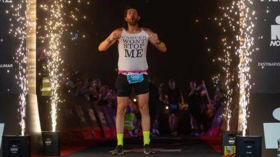 Battling cancer, and every inch the Ironman: Meet Mike Dawe