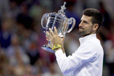 Djokovic downs Medvedev at US Open to win record-tying 24th Slam