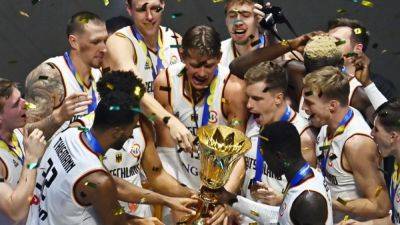 Franz Wagner - Dennis Schröder - Germany beat Serbia to win World Cup for first time - channelnewsasia.com - Germany - Serbia - Usa - Canada - South Sudan