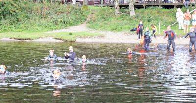 Water-lovers tackle Loch Ken Wild Swim at Galloway Activity Centre - dailyrecord.co.uk - county Wilson - county Lynn