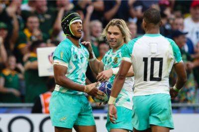 Kurt Lee Arendse - GALLERY | Springboks clinical in 'blue' as World Cup defence kicks off in style - news24.com - Scotland - Romania - South Africa