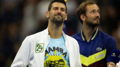 Serena Williams - Kobe Bryant - Novak Djokovic wears Kobe Bryant shirt after US Open victory - ESPN - espn.com - Usa - Los Angeles