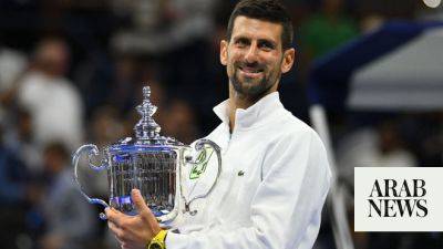 Daniil Medvedev - Carlos Alcaraz - Aryna Sabalenka - Novak Djokovic - Coco Gauff - Djokovic not setting any limit on Grand Slam titles - arabnews.com - Serbia - Usa - New York