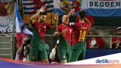 Hasil Kualifikasi Piala Eropa 2024: Portugal Gilas Luxembourg 9-0