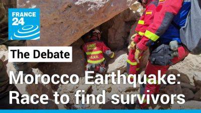Juliette Laurain - Alessandro Xenos - Morocco Earthquake: Race to find survivors as rescuers reach hardest hit areas - france24.com - France - Morocco