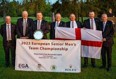 Redlibbets Golf Club’s Edward Richardson helps England to senior men’s European Team Championship title - kentonline.co.uk - France - Czech Republic - county Richardson