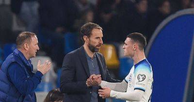 Jude Bellingham - Gareth Southgate - Phil Foden - Star - England boss Gareth Southgate makes admission about Man City star Phil Foden's best position - manchestereveningnews.co.uk - Scotland - county Rice