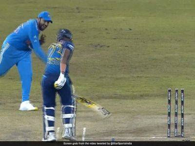 Rohit Sharma - Kuldeep Yadav - Kl Rahul - India vs Sri Lanka - Watch: Rohit Sharma's In-Your-Face Celebration After Long Wait For Breakthrough Ends - sports.ndtv.com - India - Sri Lanka - Pakistan