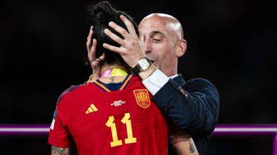 Luis Rubiales refuses to apologise to Jenni Hermoso despite his resignation as Spanish football federation president