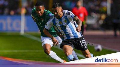 Bolivia Vs Argentina: Messi Absen, La Albiceleste Menang 3-0