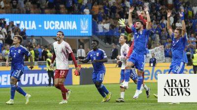 Italy beat Ukraine in key Euro 2024 qualifier; Spain win big and Romania fans’ chants stop game