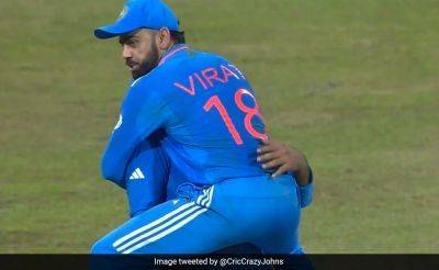 Virat Kohli - Rohit Sharma - Dasun Shanaka - Ravindra Jadeja - Watch: Rohit Sharma, Virat Kohli's 'Moment Of The Day' Breaks The Internet - sports.ndtv.com - India - Sri Lanka