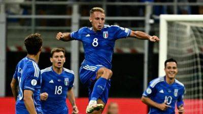 Frattesi double gives Italy Euro boost against Ukraine