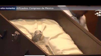 1,000-year-old fossils of 'alien' corpses displayed in Mexico's Congress as UFO expert testifies - euronews.com - Usa - Mexico - Peru