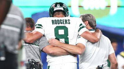 Aaron Rodgers - Robert Saleh - Zach Wilson - Aaron Rodgers' torn Achilles injury: What's next for the Jets? - ESPN - espn.com - New York