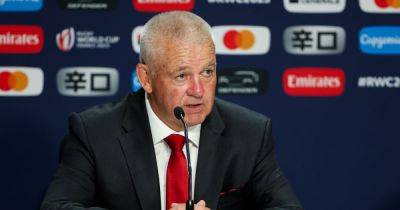 Warren Gatland - Live updates as Warren Gatland holds early morning Wales press conference - walesonline.co.uk - Britain - France - Portugal - Fiji