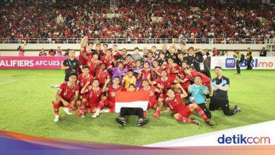 Indonesia Lolos Piala Asia U-23 2024, Rizky Ridho: Baru Permulaan - sport.detik.com - Qatar - China - Indonesia - Taiwan - Malaysia - Tajikistan - Turkmenistan