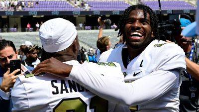 Deion Sanders airs out dirty secrets of sons' recruiting trip to Colorado State - foxnews.com - Usa - state Texas - county Riley - state Colorado - state Oklahoma - county Worth - state Nebraska