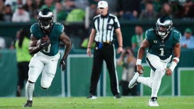 Justin Jefferson - Eagles run all over Vikings, Jalen Hurts racks up three total touchdowns in victory - foxnews.com - county Eagle - state Minnesota - state Pennsylvania - county Mitchell
