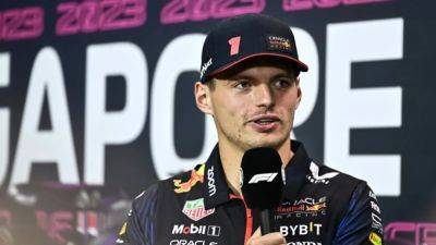 Max Verstappen - Aston Martin - Sergio Perez - Carlos Sainz - Verstappen, Perez wary of 'really painful' Singapore GP - channelnewsasia.com - Mexico - Japan - Singapore