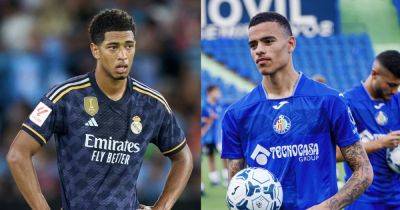 What Getafe boss claims Jude Bellingham said to Mason Greenwood before Manchester United exit