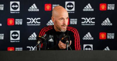 Erik ten Hag Manchester United press conference LIVE Sancho latest and Man Utd vs Brighton team news