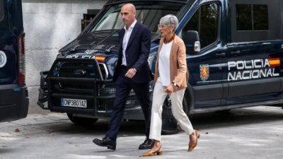 Rubiales denies wrongdoing to Spanish judge investigating his kiss of player at Women's World Cup