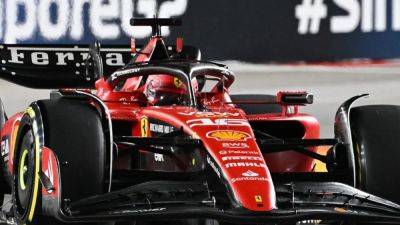 Max Verstappen - Sergio Perez - Charles Leclerc - Carlos Sainz - Ferrari's Charles Leclerc Fastest In First Practice For Singapore GP - sports.ndtv.com - Monaco - Japan - Singapore