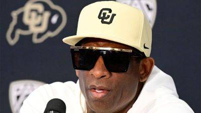 Deion Sander - Deion Sanders gives Colorado players sunglasses to continue feud with Colorado State's Jay Norvell - foxnews.com - county Buffalo - state Colorado - county Sanders - county Boulder - state Nebraska - Instagram