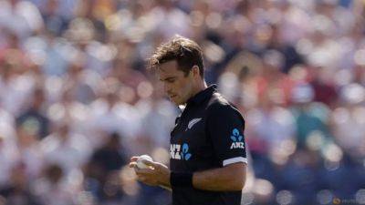 Tim Southee - Finn Allen - NZ's Southee suffers thumb fracture, World Cup campaign in doubt - channelnewsasia.com - New Zealand - India - Bangladesh