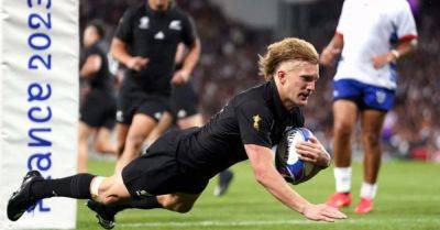 Ian Foster - All Blacks bounce back from opening defeat with 11-try defeat of Namibia - breakingnews.ie - France - Namibia - New Zealand
