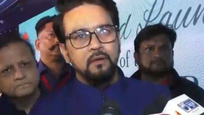 "Would Not Play Bilaterals With Pakistan Until They Stop Terrorism": Sports Minister Anurag Thakur
