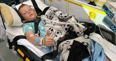Mum's horror after son impaled on fence spike - manchestereveningnews.co.uk - county Park