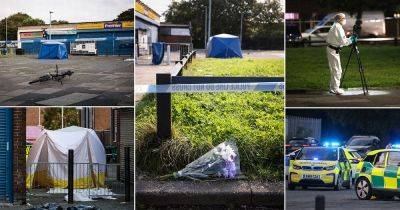 LIVE: Murder investigation continues as flowers left for boy, 14, knifed in Harpurhey - a child has been arrested - manchestereveningnews.co.uk