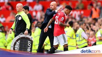 Jadon Sancho - Ten Hag Pastikan Tak Baper soal Sancho - sport.detik.com