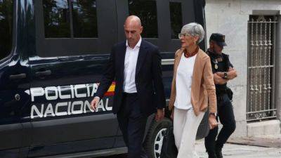 Restraining order imposed on ex-Spain football boss Rubiales as he testifies in sexual assault probe