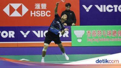 Hong Kong Open 2023: Kalah Dua Gim, Ginting Gagal ke Final
