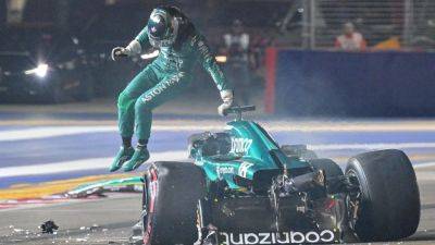 Max Verstappen - Lewis Hamilton - Aston Martin - George Russell - Sergio Perez - Charles Leclerc - Carlos Sainz - Max Verstappen outstide top 10 in Singapore GP qualifying - rte.ie - Singapore