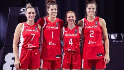 Canada, eyeing back-to-back titles, into 3x3 basketball semis of Women's Series Final