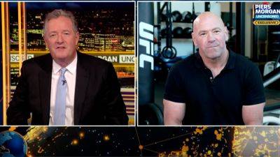 Dana White - Donald Trump - Piers Morgan - UFC’s Dana White claims trans women competing in women’s sports is ‘nutty,’ says Trump could win in 2024 - foxnews.com - Britain - Usa - state California